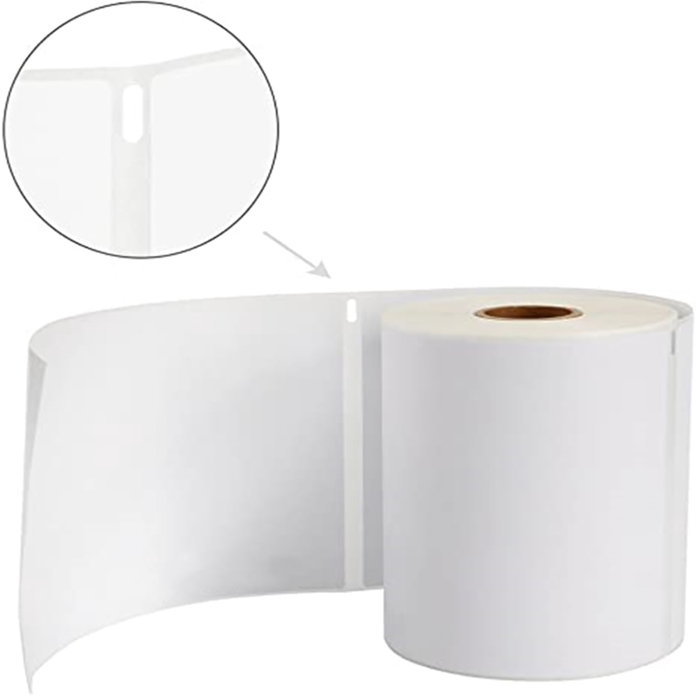 SJPACK 6 Rolls 4XL Labels 4 x 6 1744907 Address Labels Internet Postage Shipping Labels Compatible Labelwriter 4XL(6 Rolls - 220 Labels Per Roll)