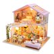 thumbnail image 1 of Muebles creativos artesanales para casa de muñecas Juego completo de madera, 1 of 4