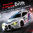 thumbnail image 2 of ATJIA RC Drift Car 1:24 Scale Remote Control Car 2.4GHz 4WD 20KM/H High Speed RC Cars with LED Light, 2 of 11