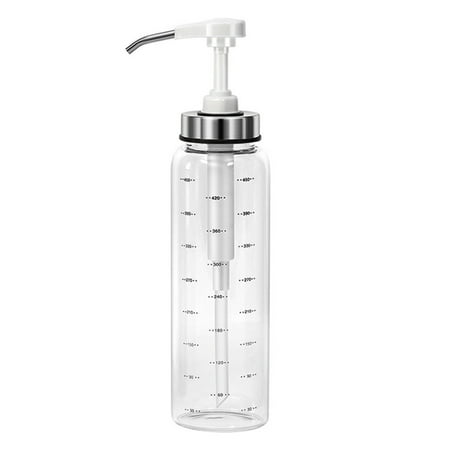 

Oil or Vinegar Dispenser Bottles Sturdy and Leak-proof Squeeze Bottles for Vinegar Vine and More Black Large
