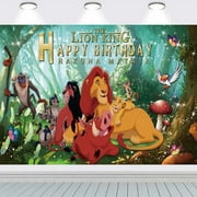 Lion King Simba Party Supplies Background Backdrop Taspestry Wall Decor Banner Post Decor Decorations