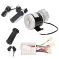 thumbnail image 2 of Scooter Motors, 36V 350W Conversion Set Motor Controller, Brushed High Speed For Electric Tricycles Electric Bicycles Electric Scooters, 2 of 8