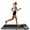 Gray-pad, variant on Bigzzia 2 in 1 Under Desk Treadmill, 2.5HP No Installation Portable Handrail Treadmills Running Machine, 6.25MPH, Treadmill with LED Display and Wireless Remote Control for Home/Office, 265 Lb