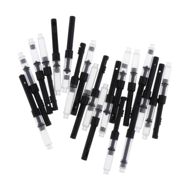 Conversor De Tinta De Estilográfica Sunnimix Amortiguador de tinta de pluma 20 Piezas