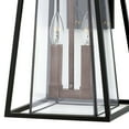 thumbnail image 4 of 2104BK Hinkley Lighting Walker - Two Light Outdoor Medium Wall Mount in Transitional and Craftsman Style - 9.5 Inches Wide by 15 Inches High-Black, 4 of 4