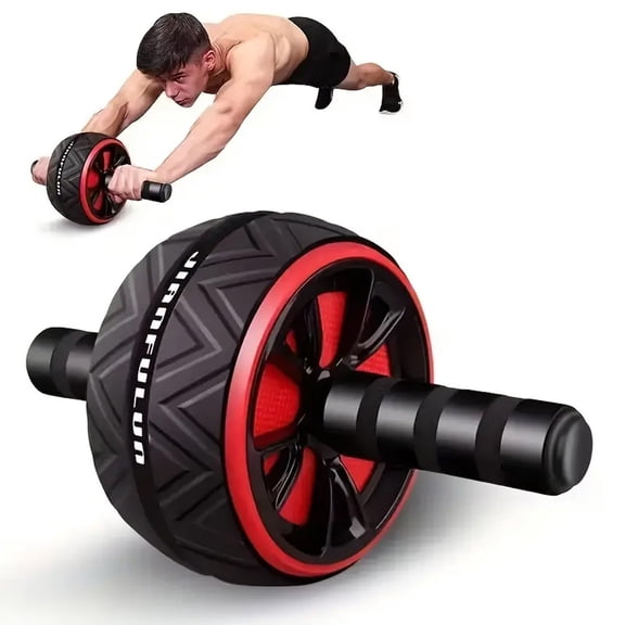 Ab Roller Wheel Rueda Para Abdominales for Core & Abdominal Strength Workout Ab Roller with Elbow Support Fitness Equipment for Home Gym