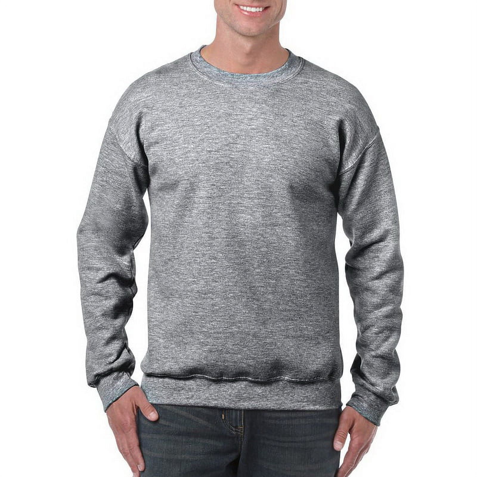 Gildan Men's Ultra Blend Fleece Crewneck Sweatshirt | Maroon, XX-Large | Moisture-Wicking, No-Pill Fabric