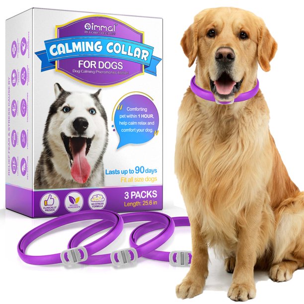 Oimmal Calming Collar for Dogs,Dog Anxiety Relief with Pheromones,Up to