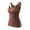Coffee, variant on Augper Shapewear Camisoles With Built in Bra Tummy Control Compression Tank Tops for Women Body Shaper Padded Tanks