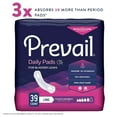 thumbnail image 5 of Prevail Daily Incontinent Pad 13" L Long Length PV-915/1, Maximum, 39 Ct, 5 of 7