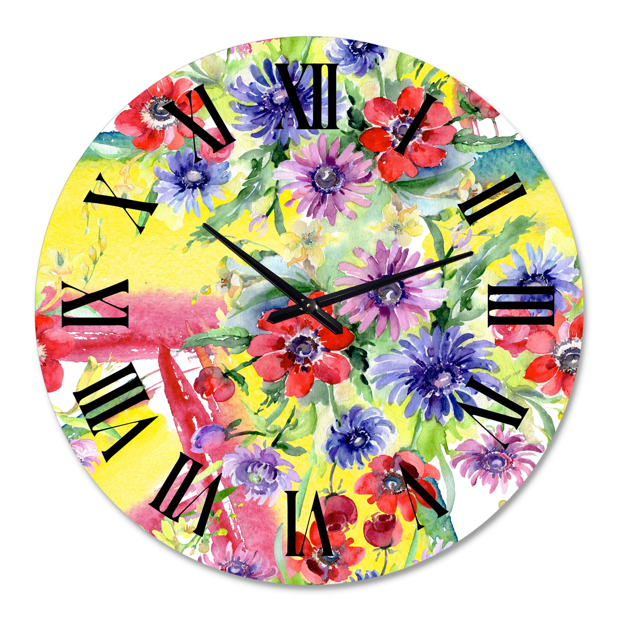 Designart 1 in Quartz Modern/Contemporary Wall Clock