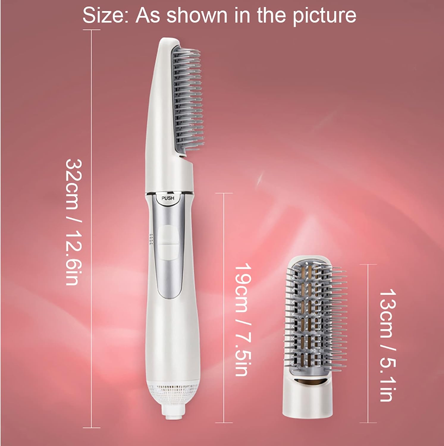 CJBZLCPCOO Blow Dryer Brush Comb 2 in 1 - Multifunctional Hair Styling Tool for Beauty, Professional Electric Hair Dryer and Volumizer