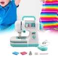 thumbnail image 4 of Milaget Battery Operated Children Sewing Machine with LED Light Educational Toy Learning Green, 4 of 8