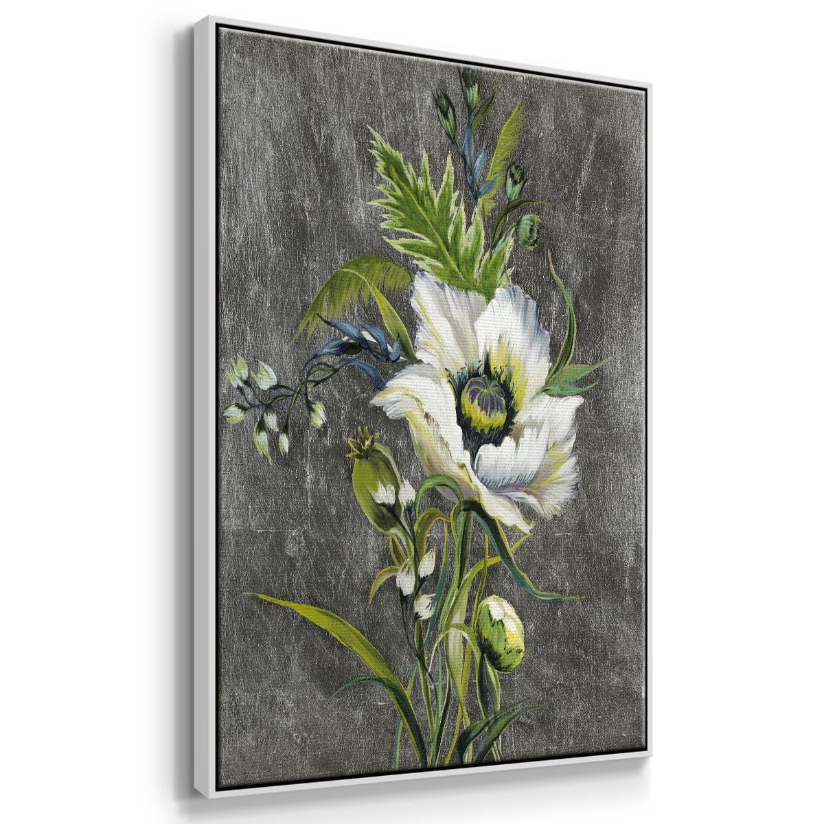 Sunny Sunday II Framed Premium Gallery Wrapped Canvas - Ready to Hang - 25 x 37 - White Floating Frame