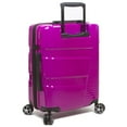 thumbnail image 3 of Dejuno Lumos New Generation Hardside 3-Piece Expandable Spinner Luggage Set, Cranberry, 3 of 5