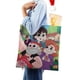 thumbnail image 4 of ¡Vamos, Mandy! Bolso de tela con estampado de lienzo para mujer, bolsa de compras reutilizable y estética, con cremallera interior, regalo para mujer,38*45cm., 4 of 6