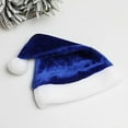 thumbnail image 4 of Christmas Santa Hat,Short Plush Funny Christmas Hats Thickened Lengthened Santa Claus Cap Xmas Hat for Adults, 4 of 9