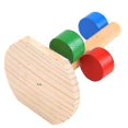thumbnail image 3 of Hámster de madera natural para mascotas, 3 of 3