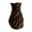 Brown, variant on HOARBOEG Brown Twisted Stump Vase – Plastic Tabletop Vase for Home Decor, Farmhouse Vase for Entryway & Holiday Decoration