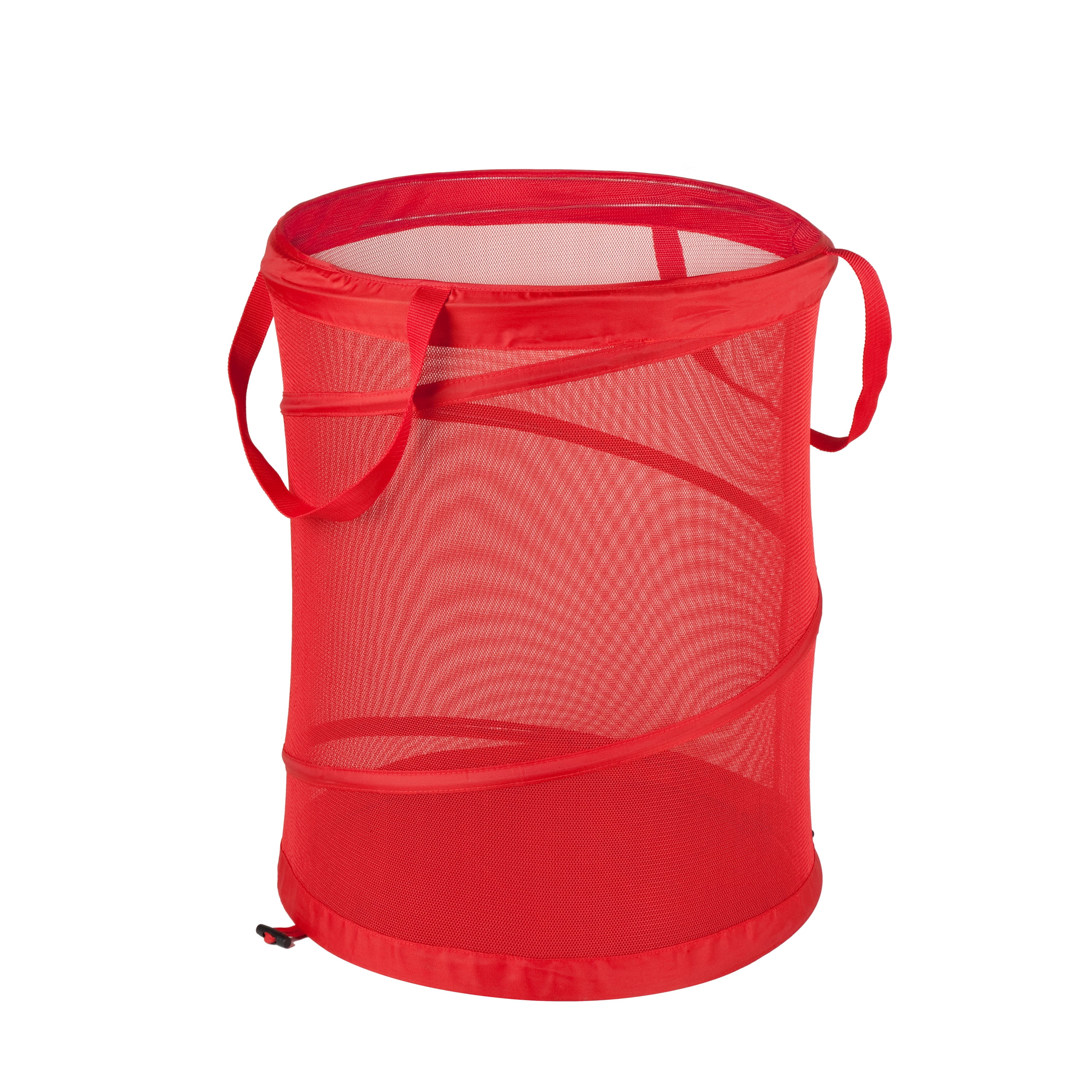 1X Large Folable Laundry Basket Mesh Hamper Washing Clothes Bag Bin Colors B3471 