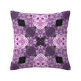 thumbnail image 1 of ZICANCN Kaleidoscope Mandala Fractal Pink Throw Pillow Covers, Bed Couch Sofa Knit Decorative Pillow Covers for Living Room Farmhouse, 18"x18", 1 of 8