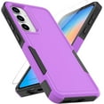 thumbnail image 1 of KOMI for Samsung Galaxy S25 Plus Case with HD Screen Protector, 10 FT Military Grade Drop Protection, Anti-Slip Phone Case, Purple, 1 of 5