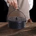 thumbnail image 4 of Matoen12 Iron Art Mosquito Incense Tray Tray Household Mosquito Incense Rack Fireproof with Cover Large Put Box Incense, 4 of 6