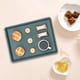 thumbnail image 1 of Bandeja de aperitivos de postre, bandeja de desayuno rectangular reutilizable para sala de estar al aire libre, 1 of 5