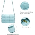 thumbnail image 4 of Bolsos A-Azul Bolso Bandolera Tejido Para Mujer, Bandolera Pequeña De Hombro, Cartera De Mano, Bolso Cuadrado Jormftte WRHS-238-3, 4 of 5