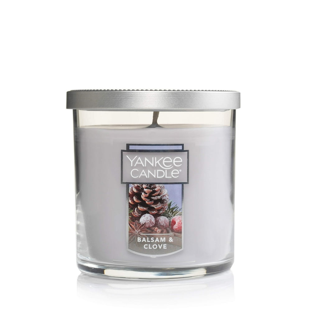 Yankee Candle Small Tumbler Jar Balsam/Clove Scented Premium Paraffin
