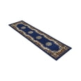 thumbnail image 6 of HR HANDCRAFT RUGS, Livingroom Rugs Bohemian Rugs, Shed Free Stain Resistant Easy Clean, Navy Blue and Multi, 2' x 7' Runner Rug, 6 of 9
