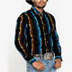 thumbnail image 1 of Camisa geométrica para hombre, suave y cómoda para uso diario, elegante camisa de manga larga, camisa de gran tamaño de alta calidad XS-6XL, 1 of 6