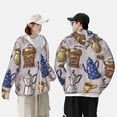 thumbnail image 6 of Kll Vintage Coffee Grinder Print Men'S Women’s Upf 50+ Sun Protection Outdoor Hoodie Jacket Long Sleeve Fishing Hiking Performance Shirt- Small, 6 of 8