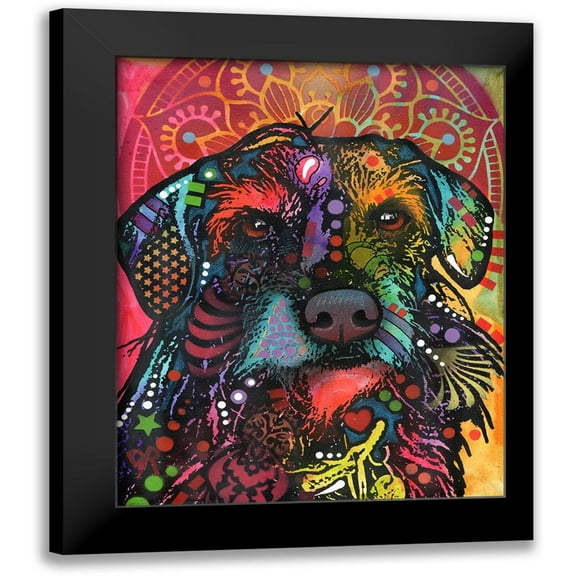 Dean Russo Collection 12x14 Black Modern Framed Museum Art Print Titled - Clyde