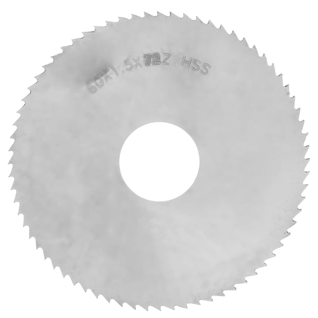 High-Speed Steel 72 Teeth Cutting Disc Wood Cutting Circular Saw Blade 60 x 1.5 x 16mm