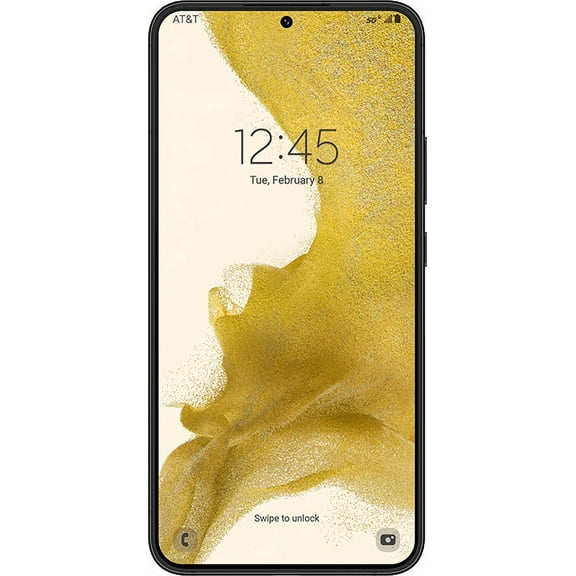 Restored Samsung Galaxy S22 5G 128GB AT&T Unlocked/GSM Unlocked Phantom Black (Refurbished)