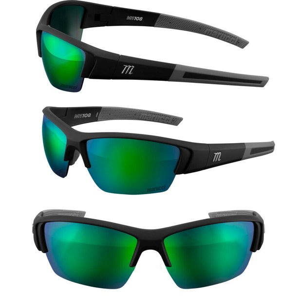 Marucci MV108 Performance Baseball HalfRim Sunglasses