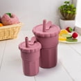thumbnail image 1 of botella de paja,Taza de silicona para sorber,tazas de alimentación,taza de entrenamiento,Vaso de entrenamiento de silicona Vasos para aprender a beber,Vaso de Silicona con Recién Rosa CUTICAT botella de paja, 1 of 8