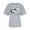 #343-Gray, variant on Women's Love Heart Printed T-shirt Round Neck Short Sleeved Sunmmer Tops Gifts