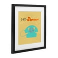 thumbnail image 3 of Stupell Industries I Don't Care Retro Phone Black Framed Print Under Glass design by Ashley Singleton, 13 x 13, 3 of 10
