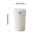 thumbnail image 3 of TIMIFIS Baking Sheet Portable Usb Powered Humidifier Silent Oil Diffuser with 280Ml Water Tank Colorful Led Night Light for Home Office and Car Travel Kitchen Gadgets, 3 of 6