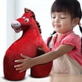 thumbnail image 3 of Horse Stuffed Toys 21.65" Horse Toys Emotional Support Plush Horse Plushies Horse Plush Toys Comforting Cuddles Soft Plush Toy Cute Birthday Gifts Graduation Gifts Easter Gifts Christmas Gifts, 3 of 6