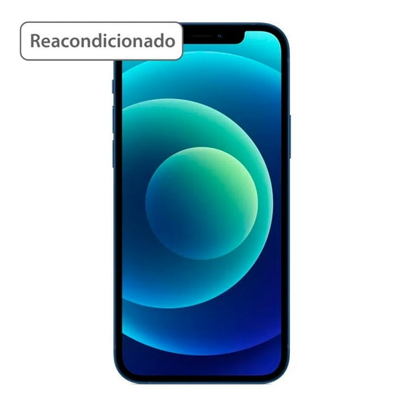 iPhone 12 Apple 128GB Azul Reacondicionado