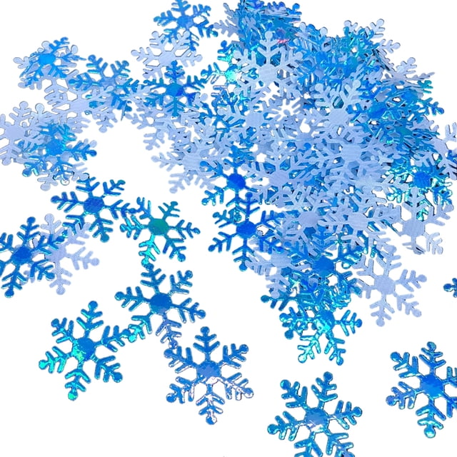 Confettis Flocon de Neige DIY Créatifs pour Fête de Noël