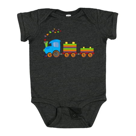 

Inktastic Colorful Toy Train Gift Baby Boy or Baby Girl Bodysuit