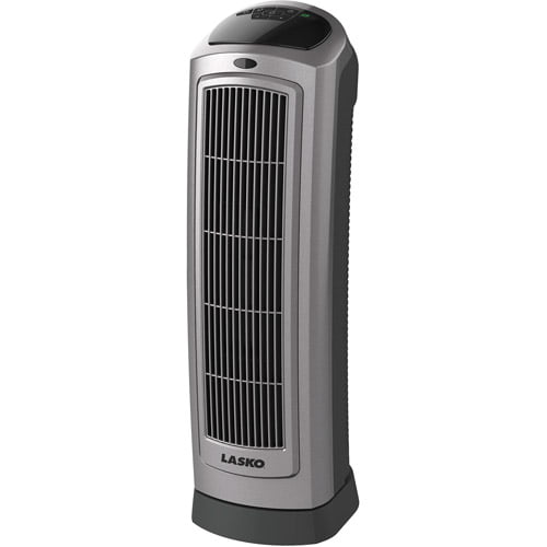 Lasko Electric Ceramic Tower Space Heater With Remote Control