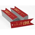 thumbnail image 2 of Inkdotpot Pack Of 50 Real Gold Foil Paper Tags Made With Love Text Favor Hang Tags, 2 of 6