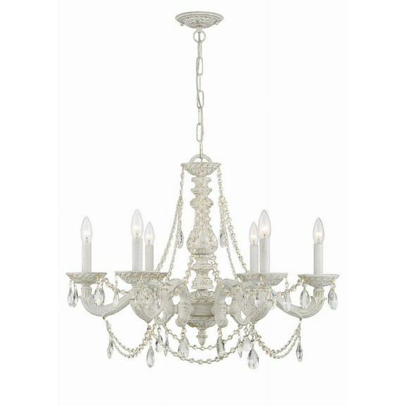 Crystorama Lighting - Six Light Chandelier - Chandelier - Paris Market - Six