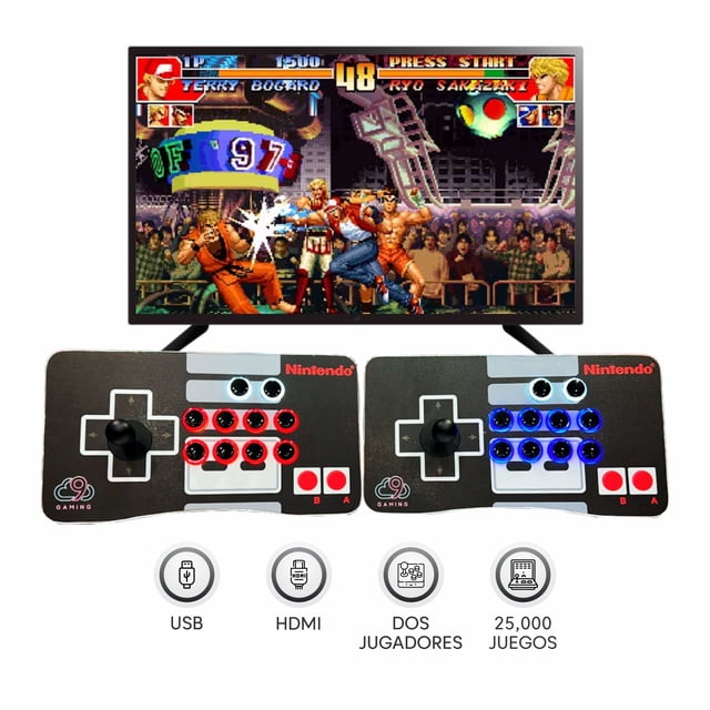 Tableros Arcade Ultra Pro 9 Cloud Store 9 Cloud Store Tablero Arcade Consola multijuegos Botó LED
