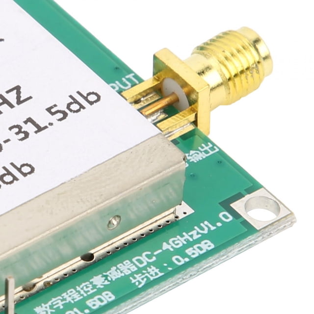 Rdeghly PE4302 Digital RF Attenuator Module RF High Linearity 0.5dB Stepping Module,Attenuator Module,RF Attenuator Module